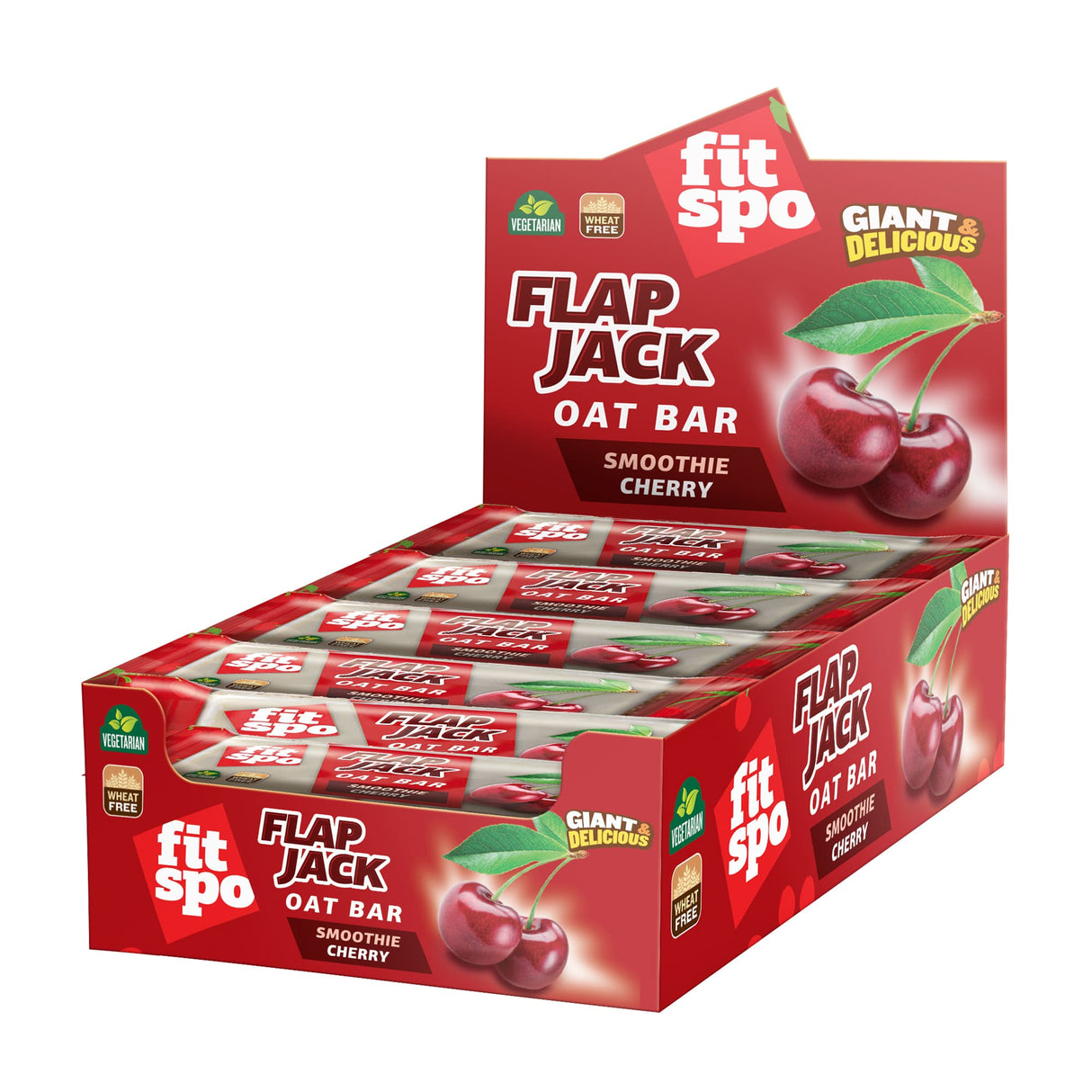 Flap Jack - Energy Oat Bar Cherry x 90 grama