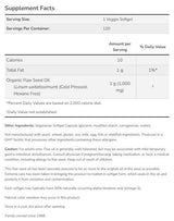Laneno ulje 1000 mg | Veganska formula - 120 mekih gelova