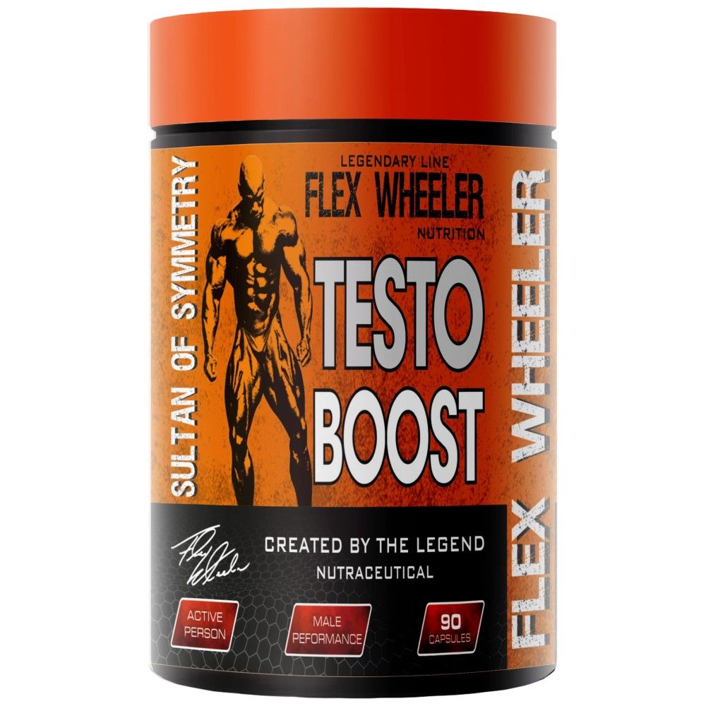 Testo Boost | s Tribulusom, vitaminima i mineralima - 90 kapsula