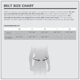 Pojas za vježbanje/Foam Core Belt 12,5 cm - crni