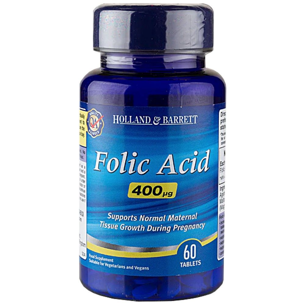 Folna kiselina 400 mcg - 60 tableta