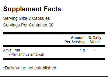 Puni spektar Amla Fruit 500 mg - 120 kapsula