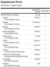 Enzimi punog spektra BioCore Optimum Complete - 90 kapsula