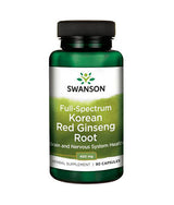 Cijeli spektar korijena korejskog crvenog ginsenga 400 mg - 90 kapsula
