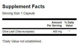 List masline punog spektra 400 mg - 60 kapsula