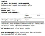 Full Spectrum Šafran 15 mg 60 kapsula