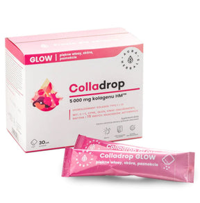 Collagen HM™ for hair, skin and nails (with hyaluronic acid, vitamins, minerals and herbal extracts), 30 sachets - Nutra Best Europe