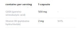 GABA 500 mg + vitamin B6 - 120 kapsula