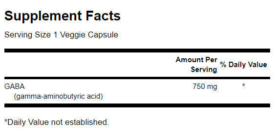 GABA 750 mg/Maksimalna snaga - 60 kapsula