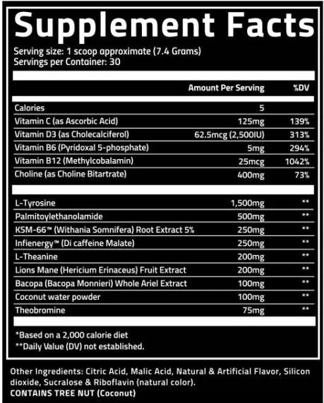 GLHF Gamer Energy - 222 grama