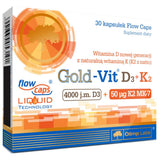 GOLD-Vit D3 + K2 30 kapsula