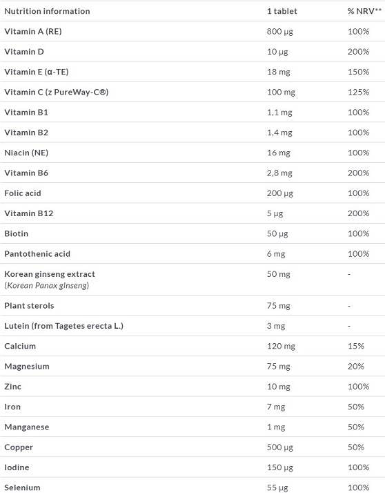 GOLD-Vit Senior 30 tableta