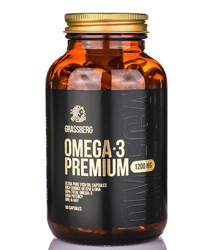 GRASSBERG Omega-3 Premium 1200 mg 90 mekih gelova