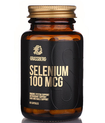 GRASSBERG Selen 100mcg 60 kaps