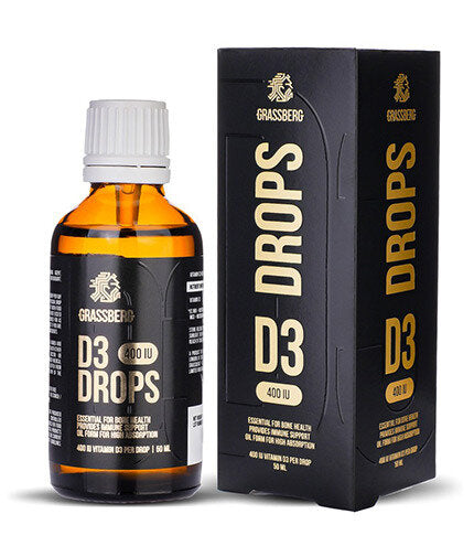 GRASSBERG Vitamin D3 kapi 400 IU 50 ml