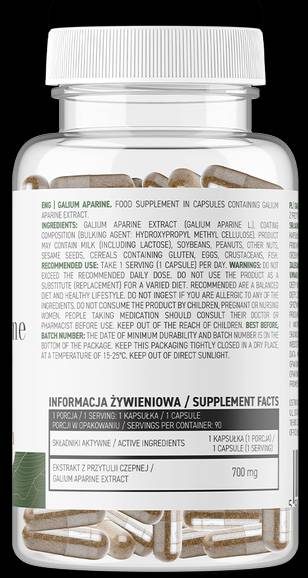 Galij Aparin 700 mg | Vege - Stolisnik 90 kapsula