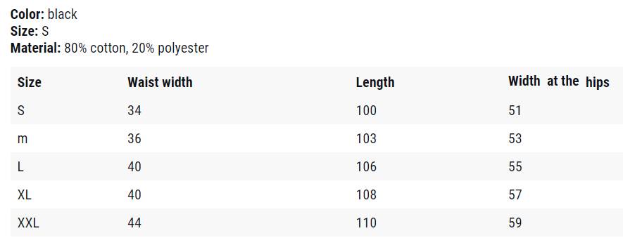 Gaspari Jogger hlače | Jogger hlače - crne