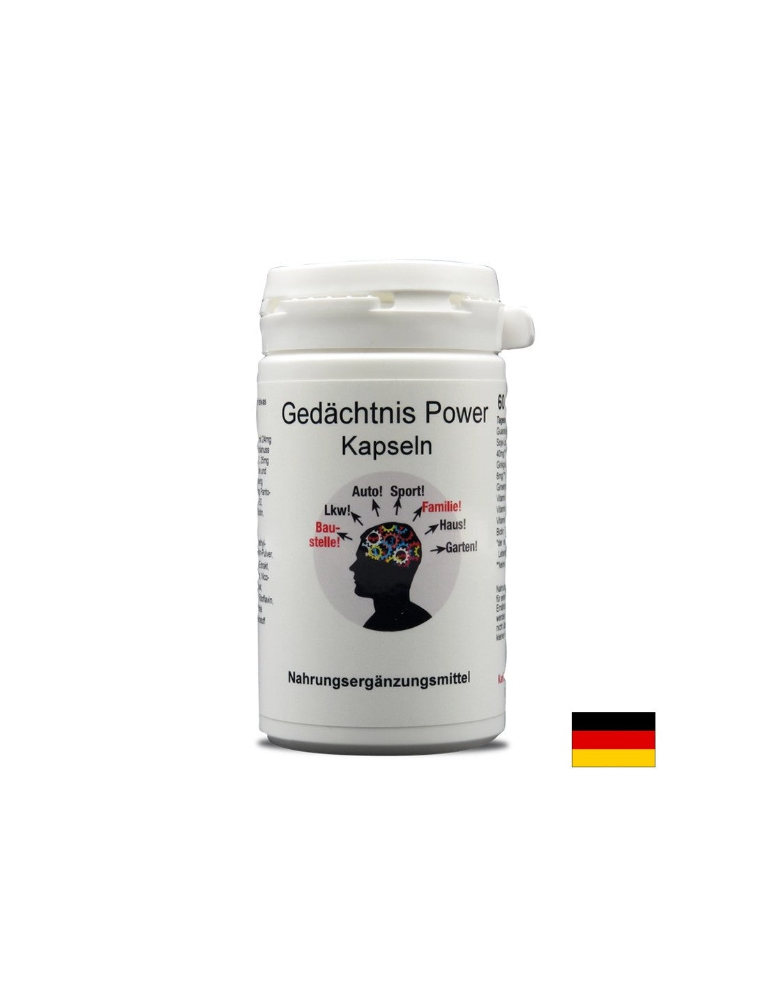 Gedächtnis Power - Memory Power - Formula za pamćenje i koncentraciju, 60 kapsula <tc>Karl Minck</tc>