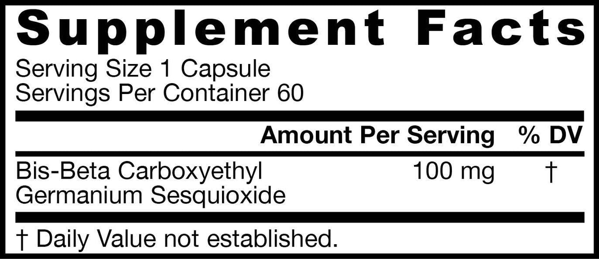 Germanij GE-132 100 mg 60 kapsula