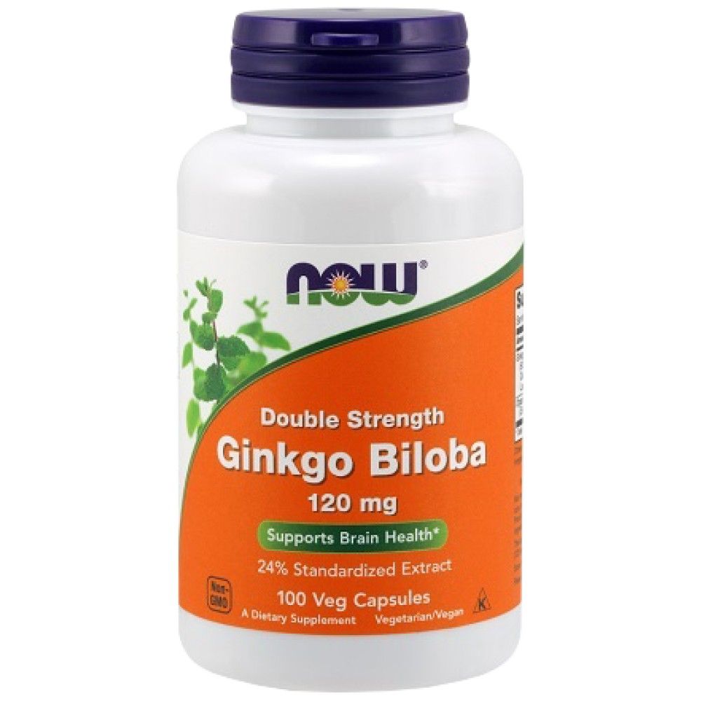 Ginkgo Biloba 120 mg/Double Strength - 100 kapsula