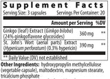 Ginkgo Hypericum - 60 kapsula
