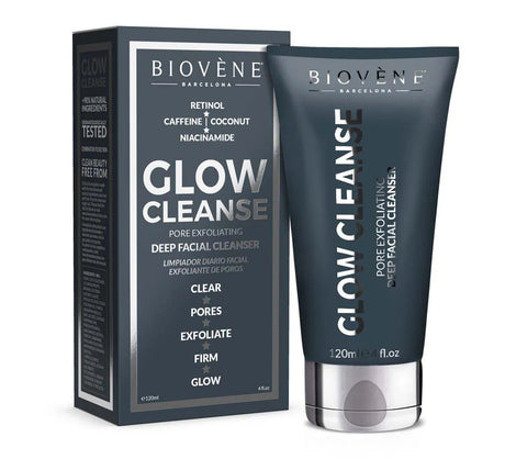 Glow Cleanse – Deep Cleansing Exfoliating Facial Gel with Retinol 120 ml - Nutra Best Europe