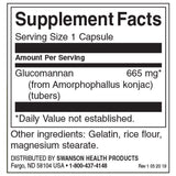 Glucomannan/Konjac korijen 665 mg - 90 kapsula