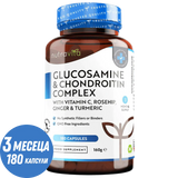 Glukozamin hondroitin /180 kapsula, 90 dana/ s kurkumom, đumbirom & Vitamin C <tc>Nutravita</tc>
