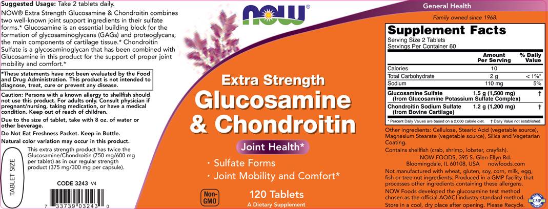 Glukozamin & Hondroitin/Ekstra jako - 240 tableta