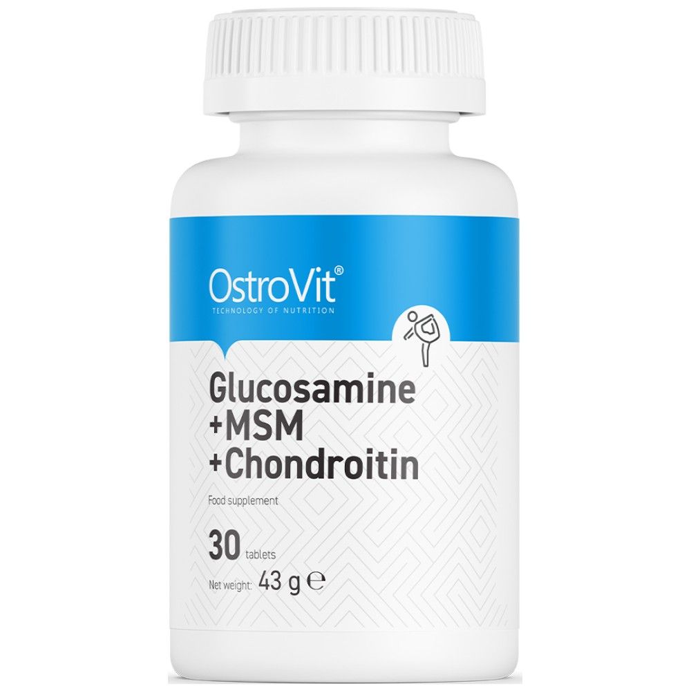 Glukozamin + MSM + Kondroitin - 30 tableta