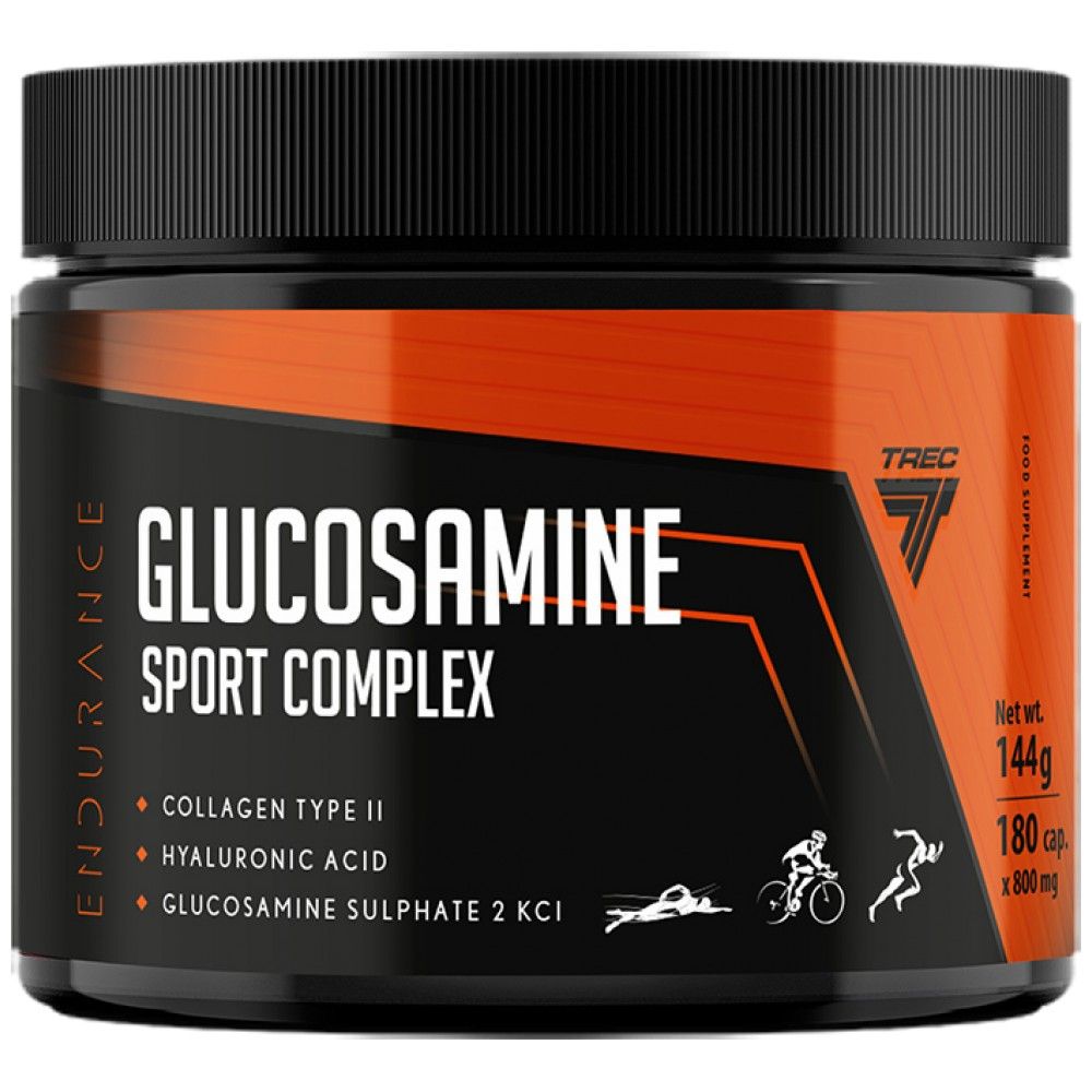 Glukozamin Sport Complex | s hijaluronskom kiselinom & Kolagen tip II - 180 kapsula
