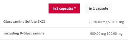 Glukozamin sulfat 2KCl 510 mg - 90 kapsula