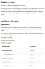 Glukozamin + MSM + hondroitin - 30 tableta