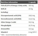 Gold Omega 3 65% + krilovo ulje 60 kapsula