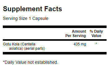 Gotu Kola 435 mg - 60 kapsula