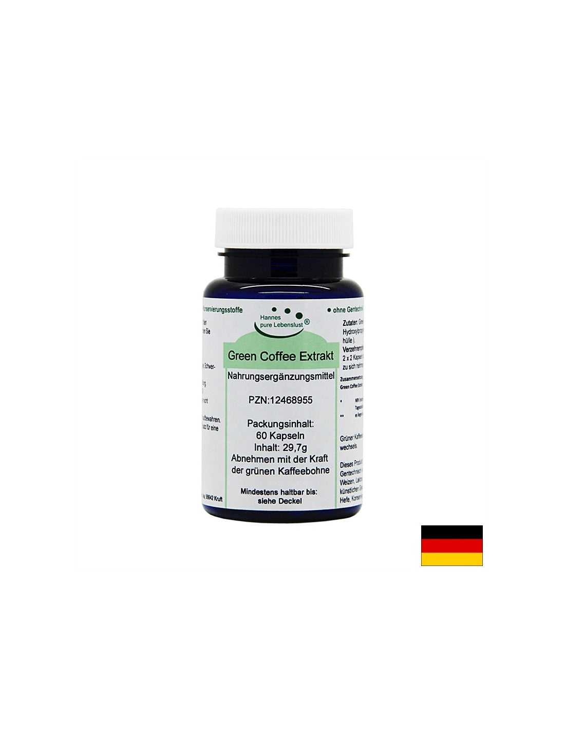 Green Coffee Extract - Ekstrakt zelene kave, 60 kapsula El Compra