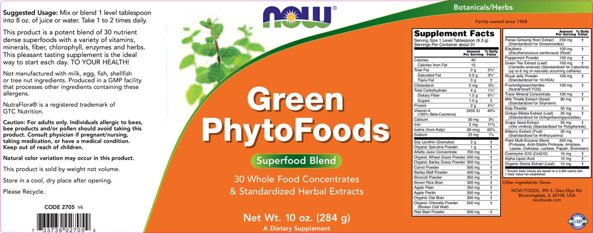 Green Phyto Foods [284 grama]
