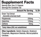 Zeleni čaj 500 mg/60 kap