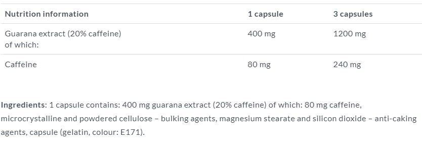 Guaranax 60 kaps. OLIMP