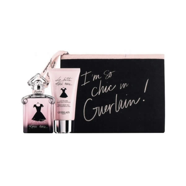 Guerlain La Petite Robe Noire Eau De Perfume Spray 50ml Set 3 Pieza
