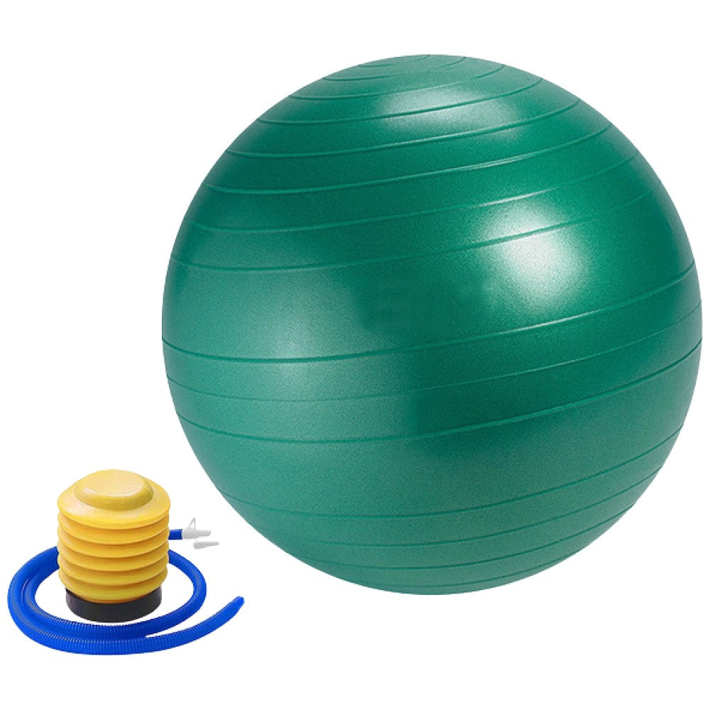Gimnastička lopta s pumpom 65 cm | Lopta za teretanu s pumpom