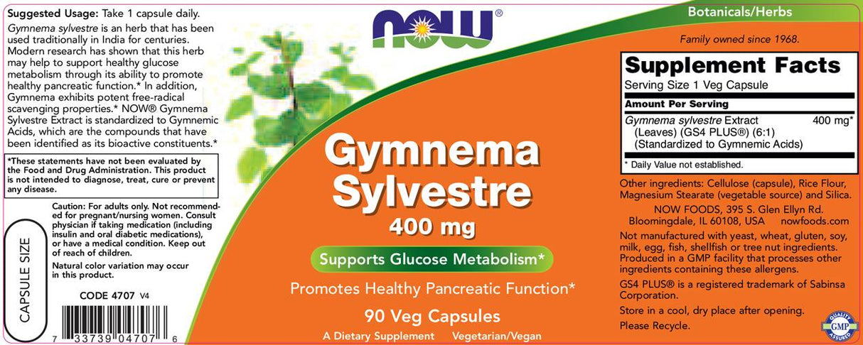 Gymnema Sylvestre 400 mg - 90 kapsula