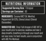 Pad performansi HIIT-a | s MCT-om & Paprena metvica - 30 ml