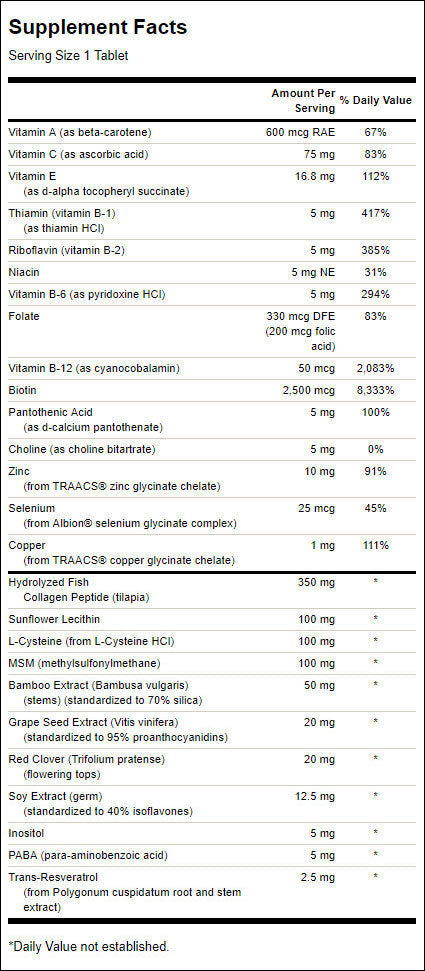 Formula za revitalizaciju kose - 60 tableta