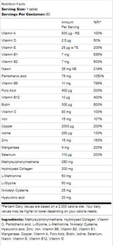 Vitamini za kosu | S biotinom, cinkom i bakrom 60 tableta