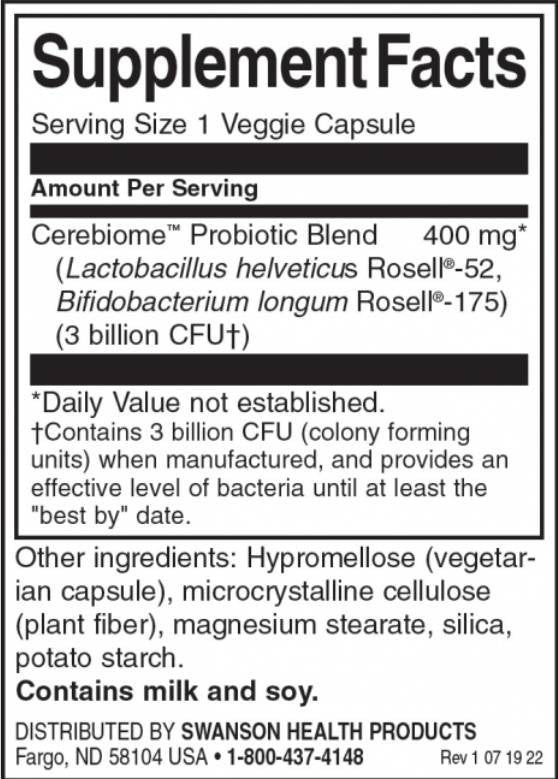 Probiotik za podršku stresu Happy Microbiome - 60 kapsula