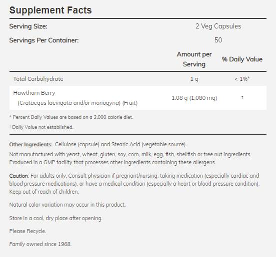 Bobice gloga 540 mg - 100 kapsula