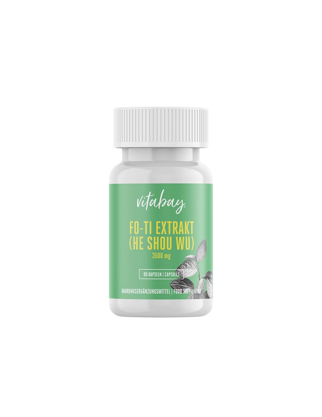 Adaptogen - Fo-Ti ekstrakt (He Shou Wu), 3500 mg x 90 kapsula