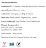 Mješavina ulja Helichrysum | Helichrysum Italicum - 30 ml