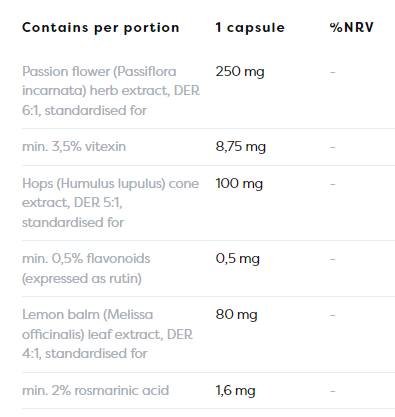 Herbal Sleep Support - 60 kapsula